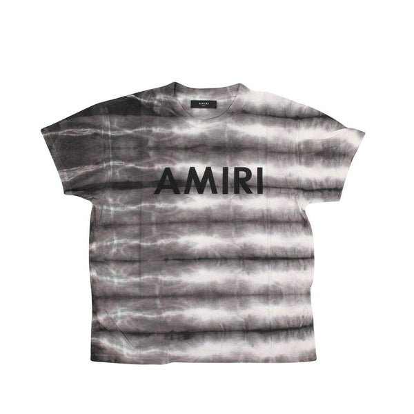 Amiri Logo Grey Cotton Tshirt