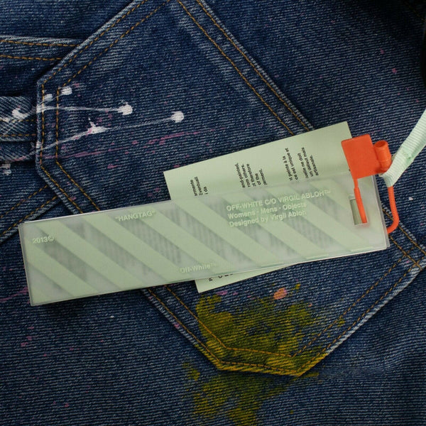 Off-White c/o Virgil Abloh Jeans In Blue Cotton